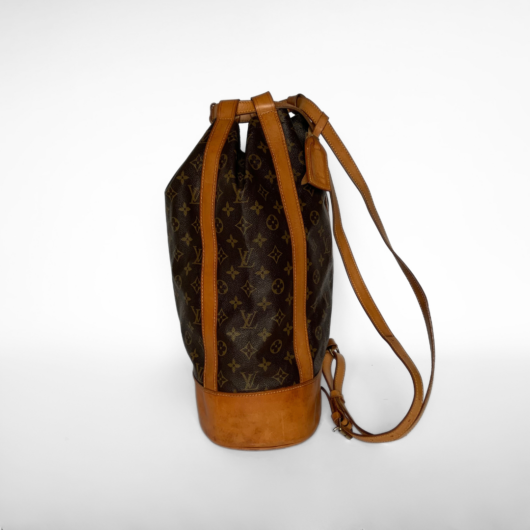 Louis Vuitton Louis Vuitton Randonn&eacute;e GM Monogram Canvas - Backpacks - Etoile Luxury Vintage