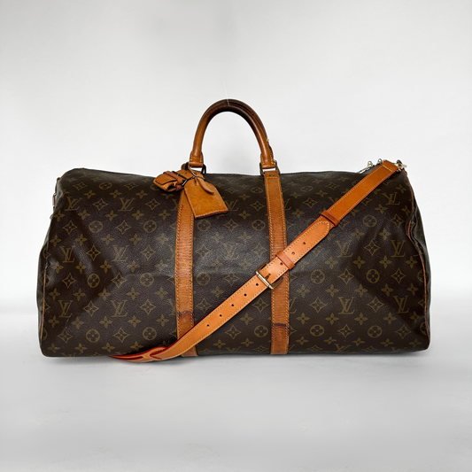 Louis Vuitton Louis Vuitton Keepall 55 Bandouli&egrave;re Monogram Canvas - Handbags - Etoile Luxury Vintage