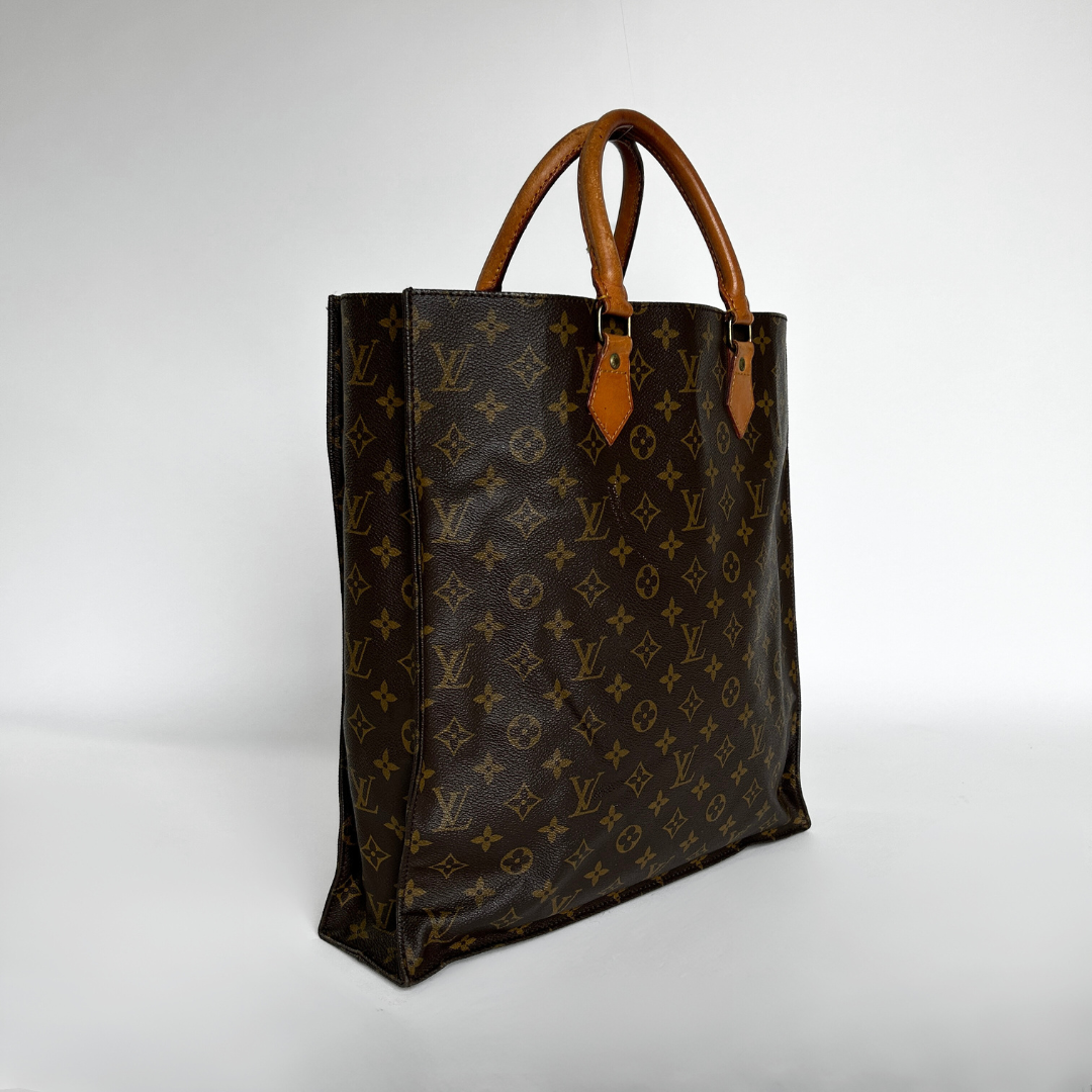 Louis Vuitton Louis Vuitton Sac Plat Monogram Canvas - Handbags - Etoile Luxury Vintage