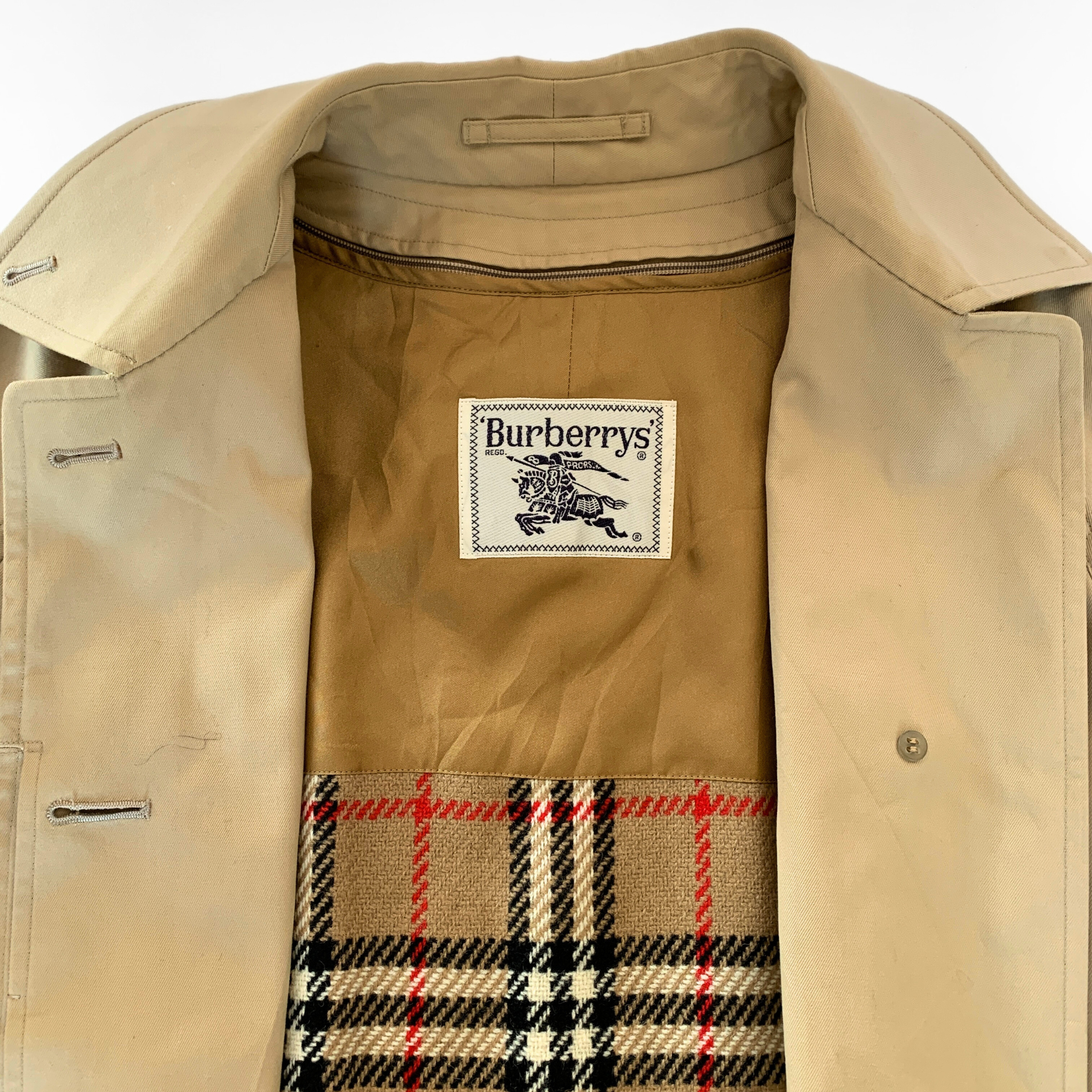 Burberry Burberry Trench Coat Cotton - Clothing - Etoile Luxury Vintage