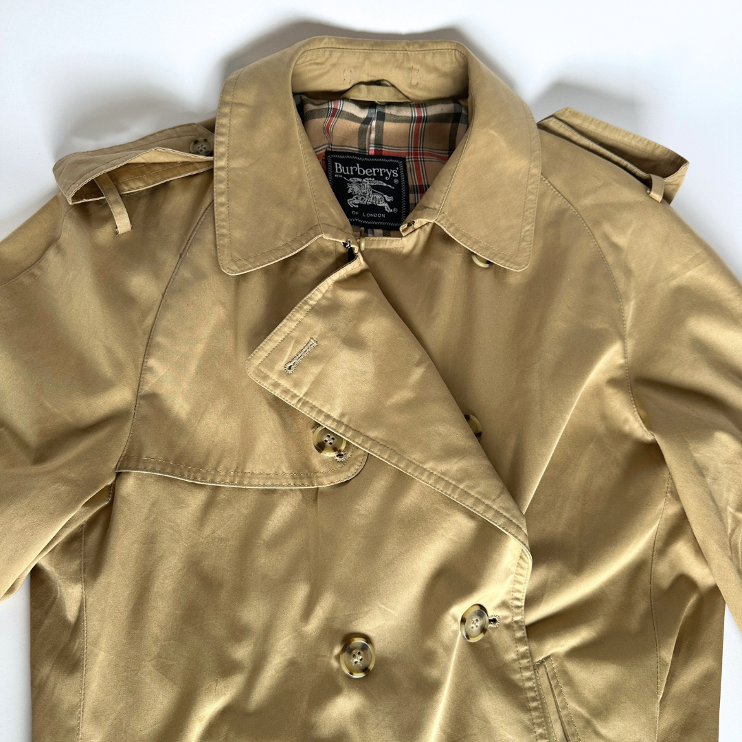 Burberry Burberry Trench Coat Cotton - Clothing - Etoile Luxury Vintage