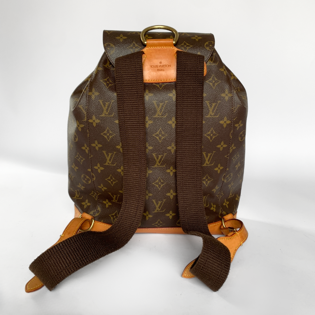 Louis Vuitton Louis Vuitton Montsouris GM Monogram Canvas - Backpacks - Etoile Luxury Vintage