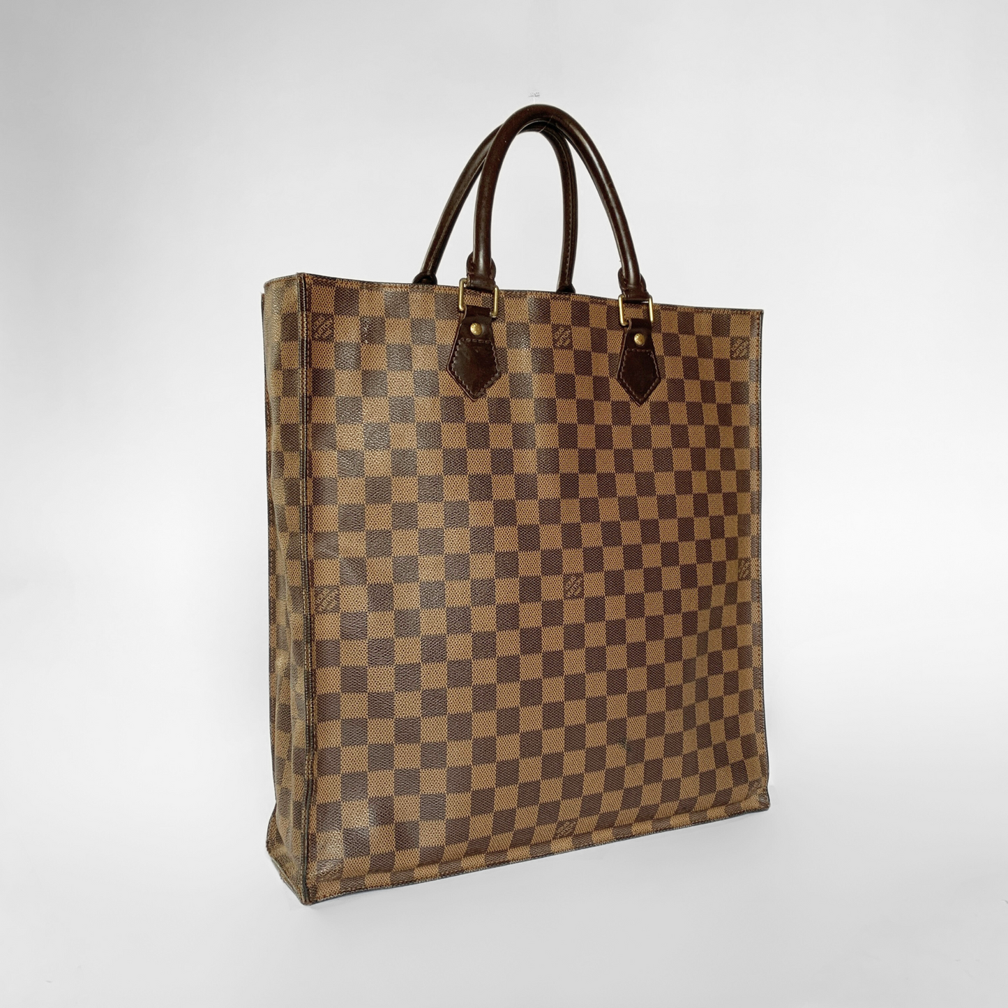 Louis Vuitton Sac Plat Damier Ebene Canvas