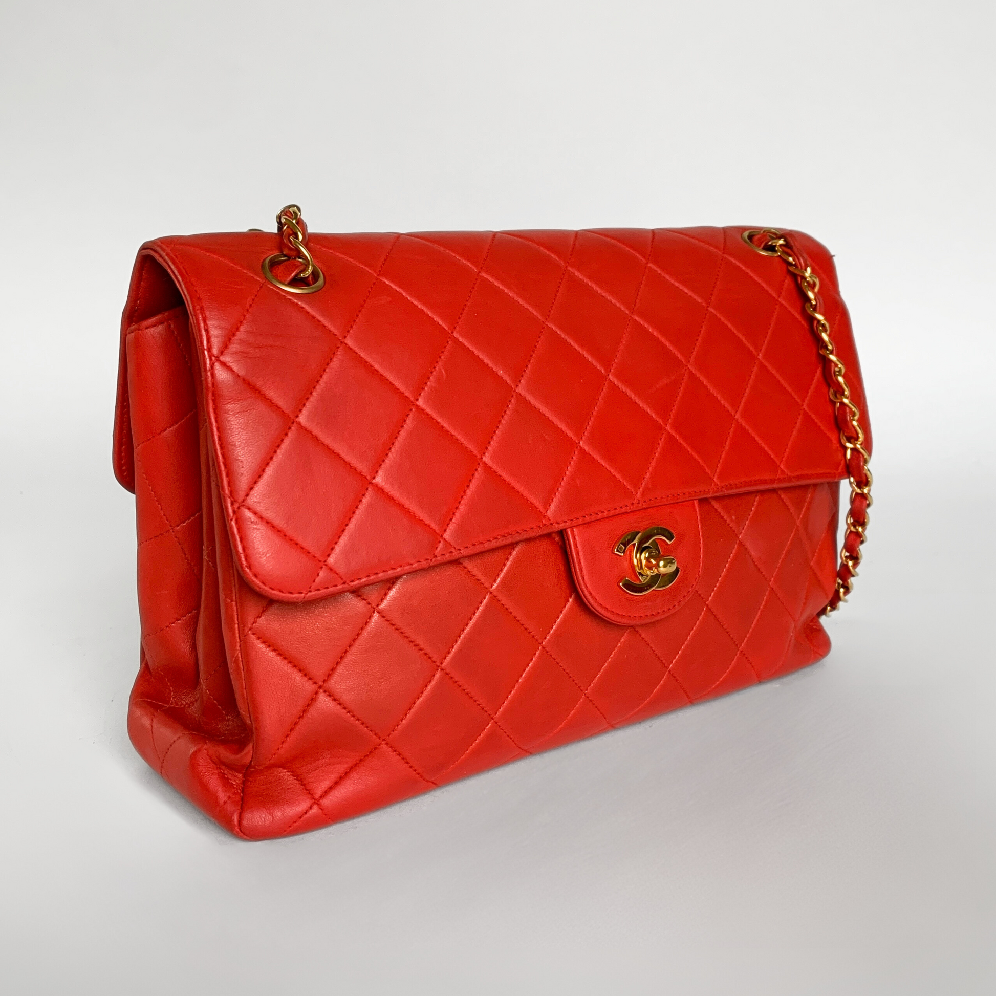 Chanel Chanel Double Classic Flap Bag Maxi (Limited Edition) - Shoulder bags - Etoile Luxury Vintage