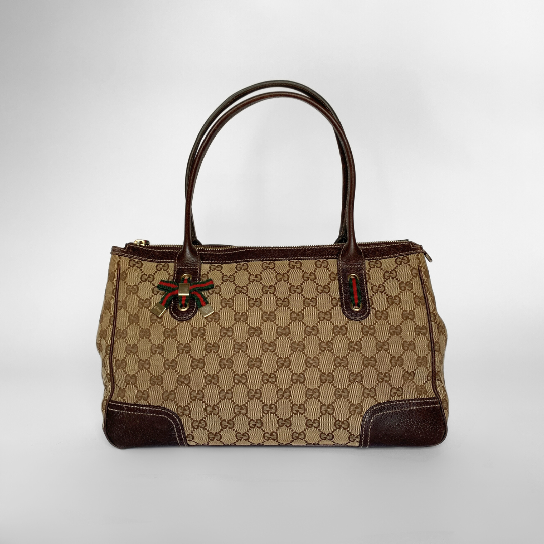 Gucci Gucci Shoulder Bag Monogram Canvas - Shoulder Bags - Etoile Luxury Vintage