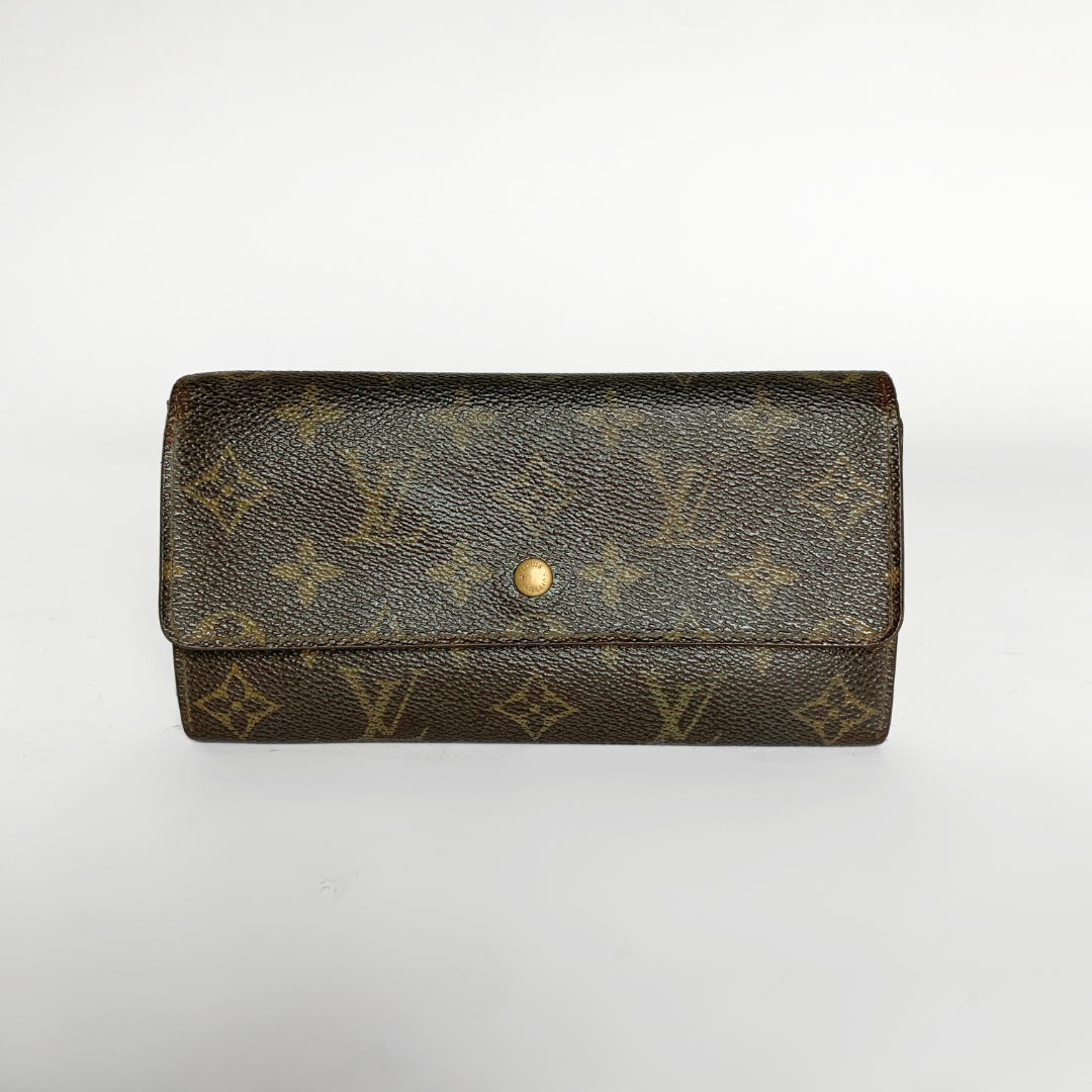 Louis Vuitton Louis Vuitton Wallet Large Monogram Canvas - Wallets - Etoile Luxury Vintage