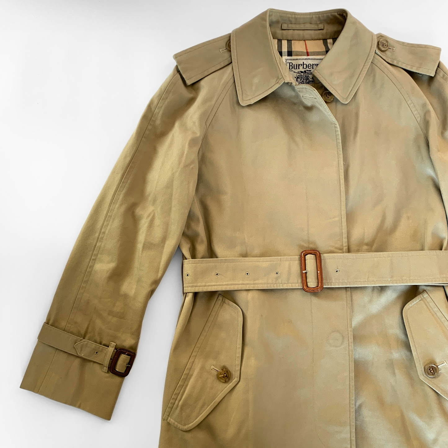 Burberry Burberry Trench Coat Cotton - Clothing - Etoile Luxury Vintage