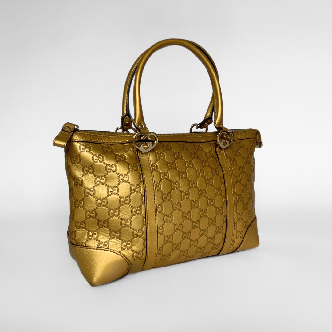 Gucci Gucci Shopper Monogram Leather - Shoppers - Etoile Luxury Vintage