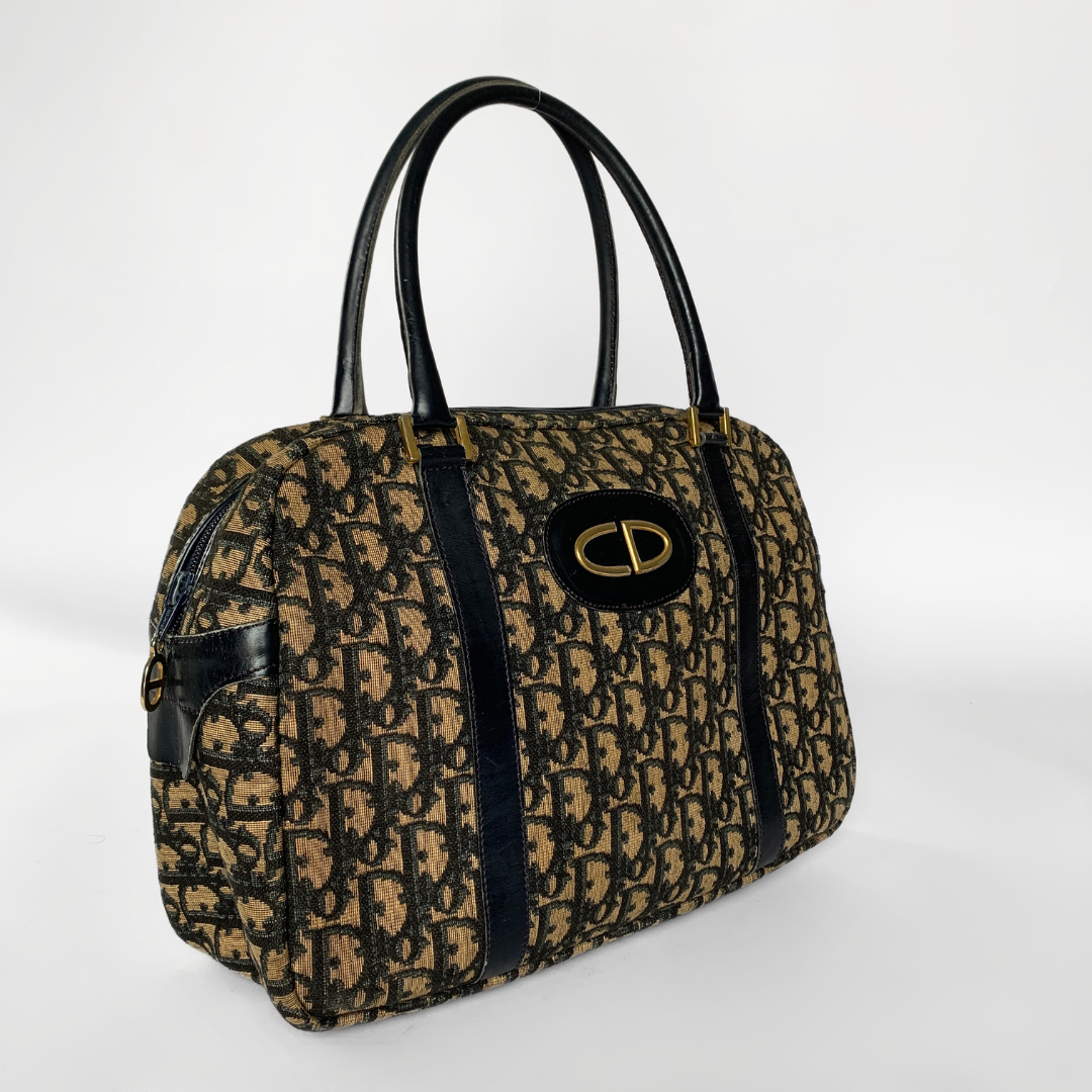 Dior Dior Bowling Bag Monogram Canvas - Handbags - Etoile Luxury Vintage