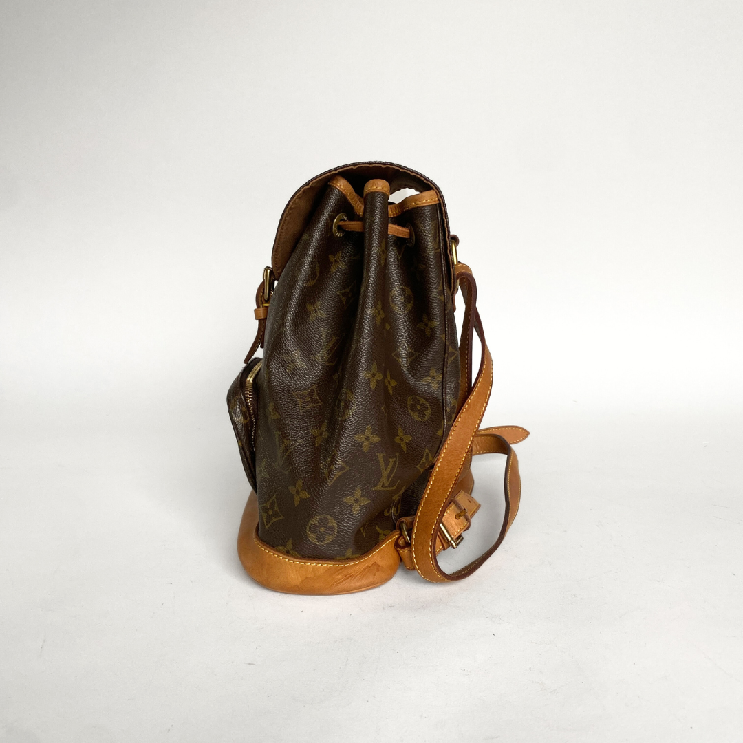 Louis Vuitton Louis Vuitton Montsouris MM Monogram Canvas - Backpacks - Etoile Luxury Vintage