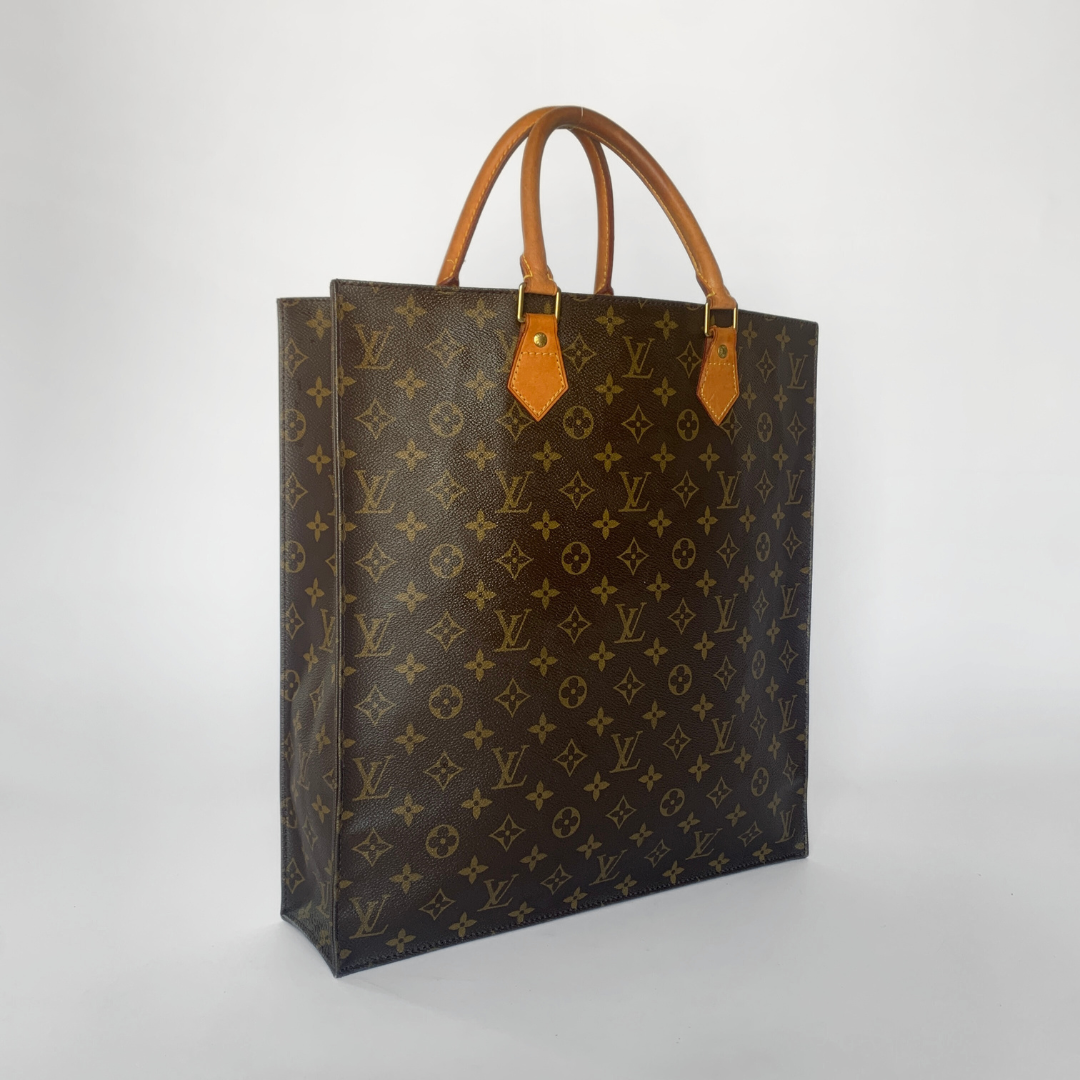 Louis Vuitton Louis Vuitton Sac Plat Monogram Canvas - Handbags - Etoile Luxury Vintage