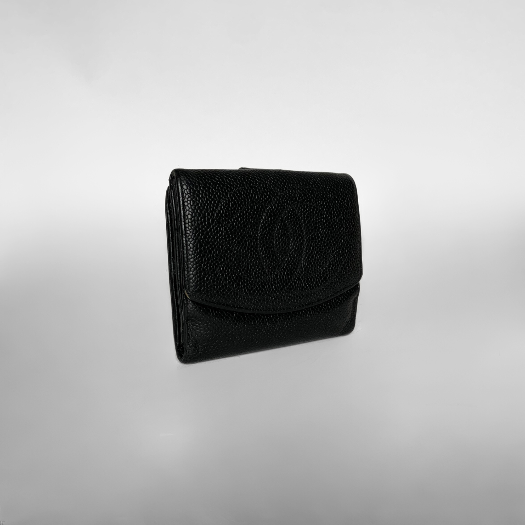 Chanel Chanel Wallet Small Caviar Leather - Wallets - Etoile Luxury Vintage