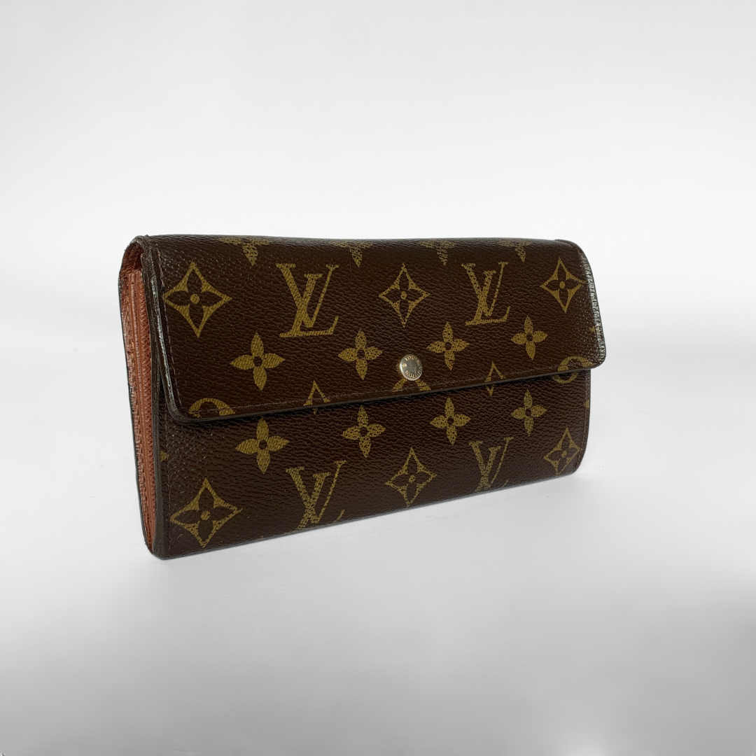 Louis Vuitton Louis Vuitton Large Wallet Monogram Canvas - Wallets - Etoile Luxury Vintage