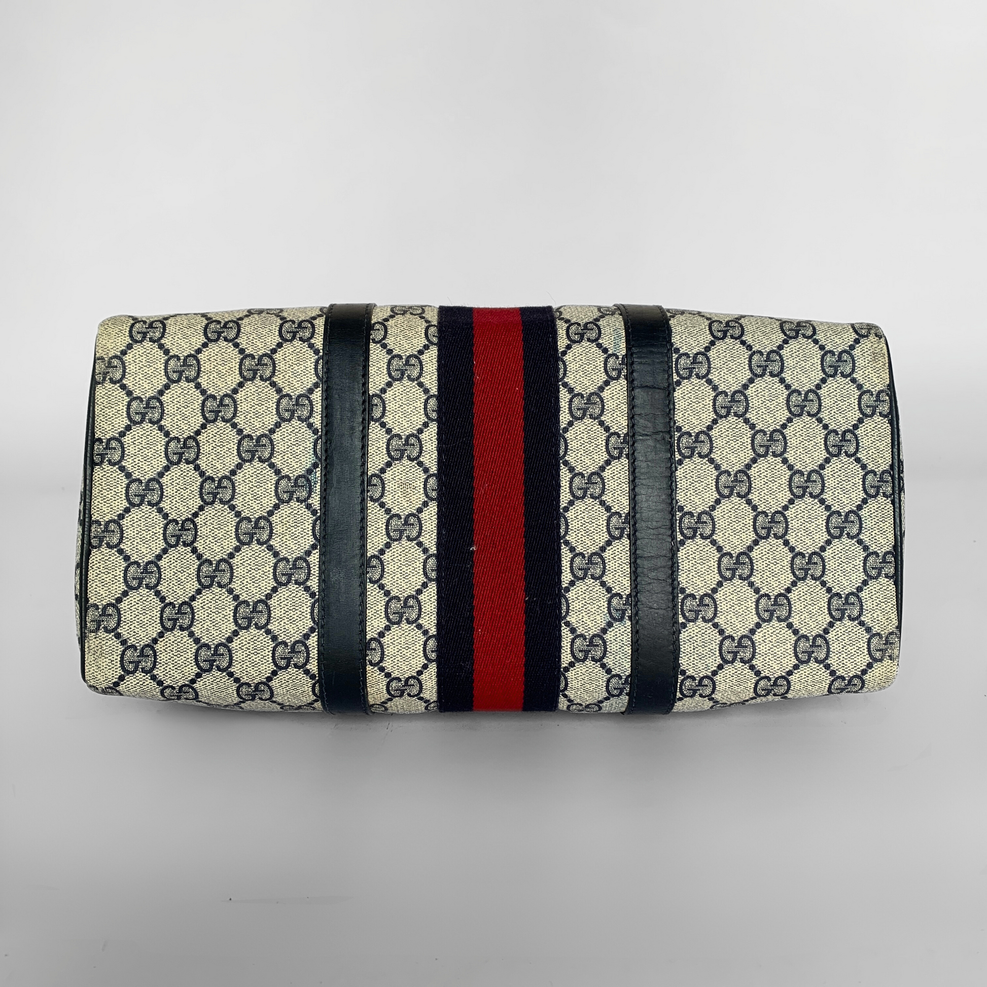 
&Eacute;toile de Saint Honor&eacute; Gucci Bowling Bag Monogram Canvas -  - Etoile Luxury Vintage