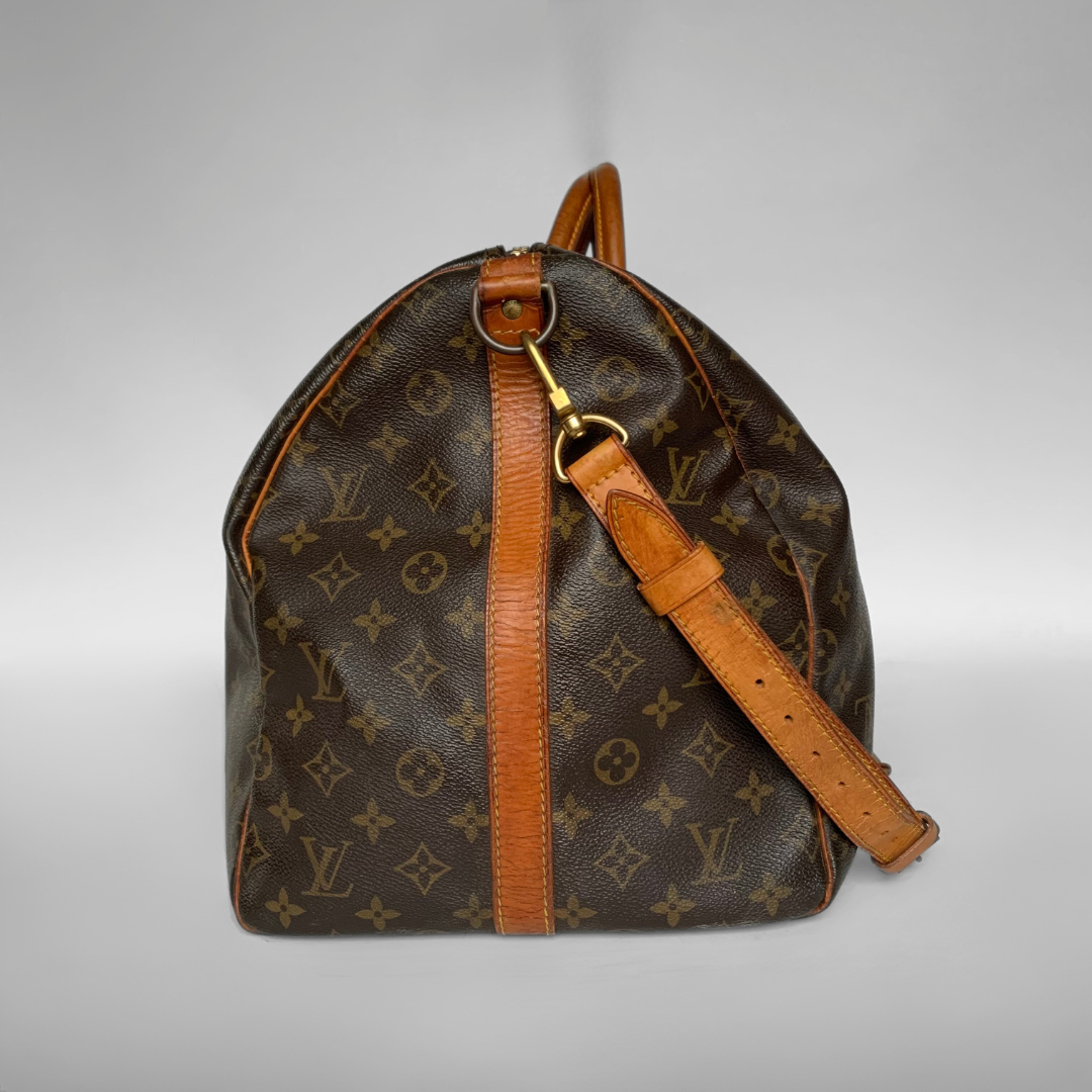 Louis Vuitton Louis Vuitton Keepall 55 Bandouli&egrave;re Monogram Canvas - Handbags - Etoile Luxury Vintage