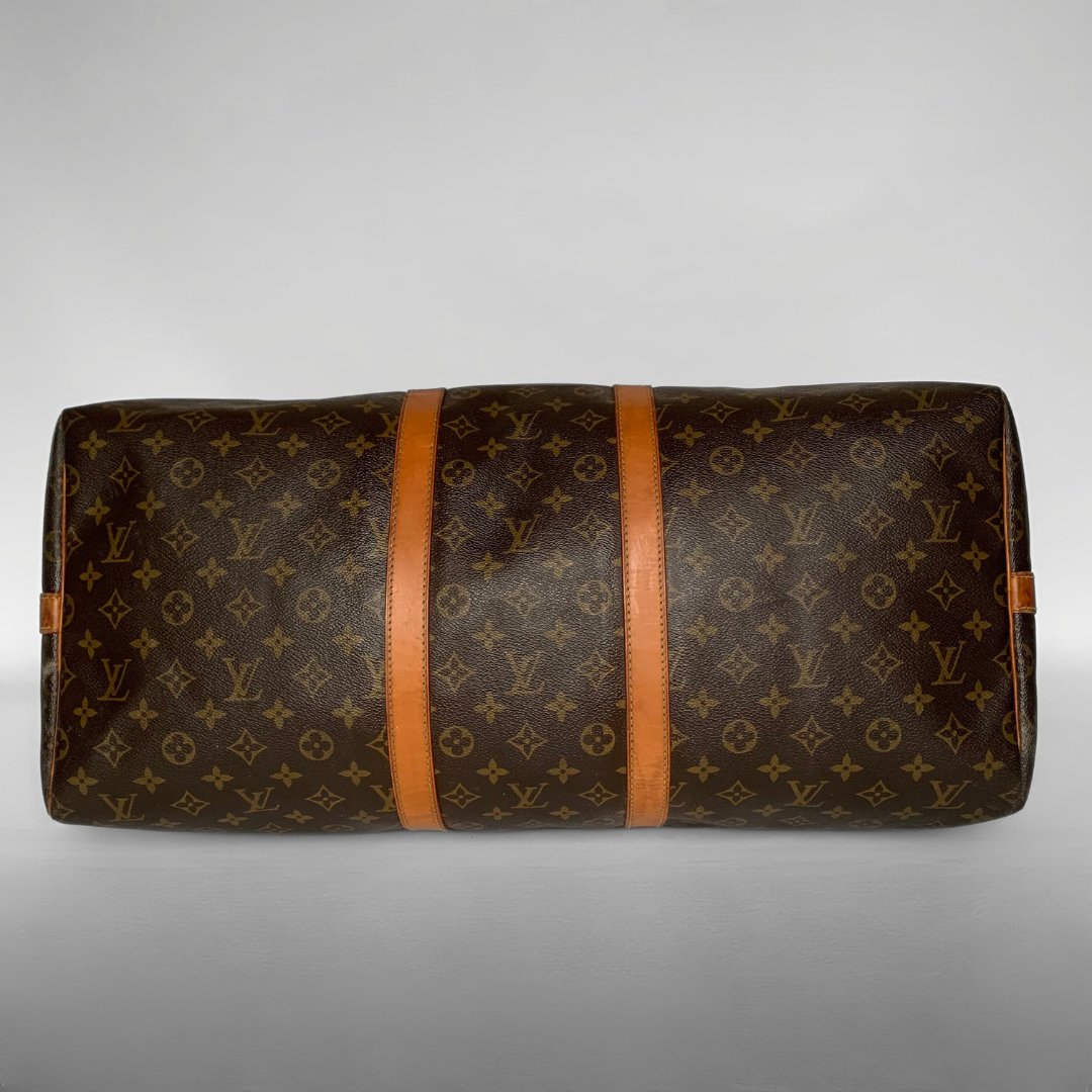 Louis Vuitton Louis Vuitton Keepall 55 Bandouli&egrave;re Monogram Canvas - Handbags - Etoile Luxury Vintage