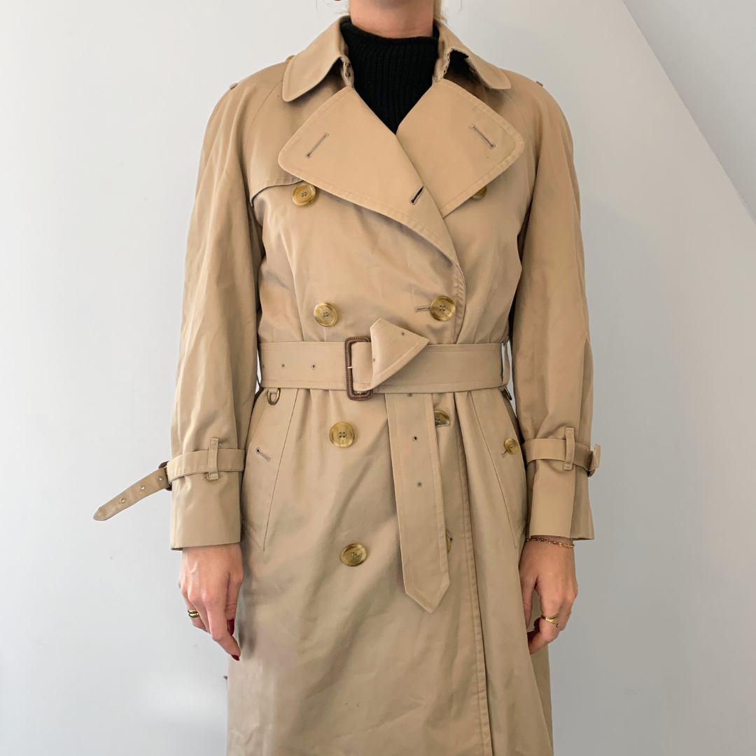 Burberry Burberry Trench Coat Cotton - Coats - Etoile Luxury Vintage