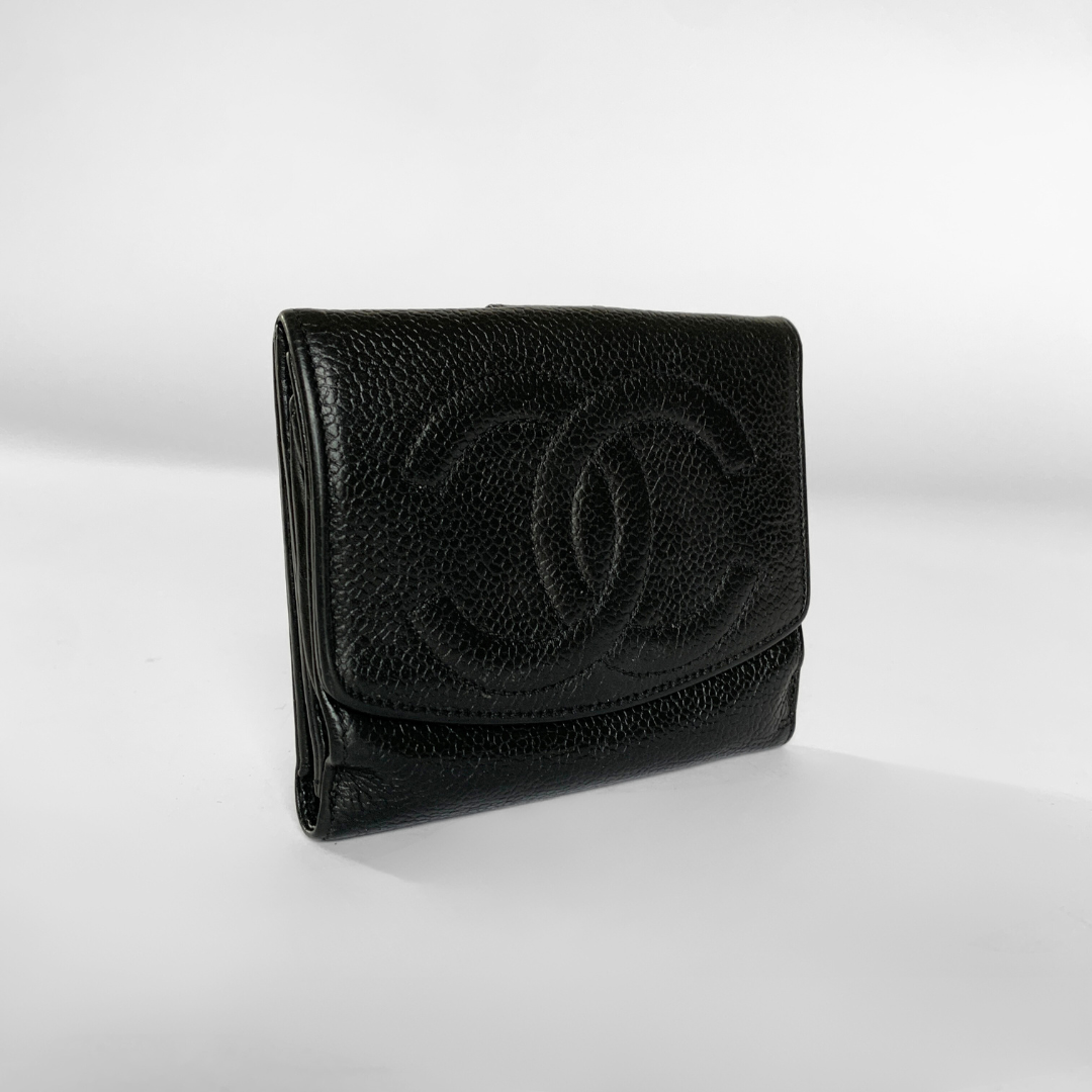 Chanel Chanel Wallet Small Caviar Leather - Wallets - Etoile Luxury Vintage