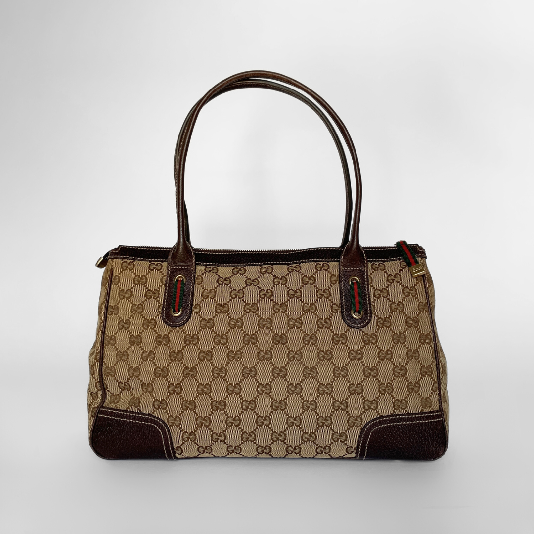 Gucci Gucci Shoulder Bag Monogram Canvas - Shoulder Bags - Etoile Luxury Vintage