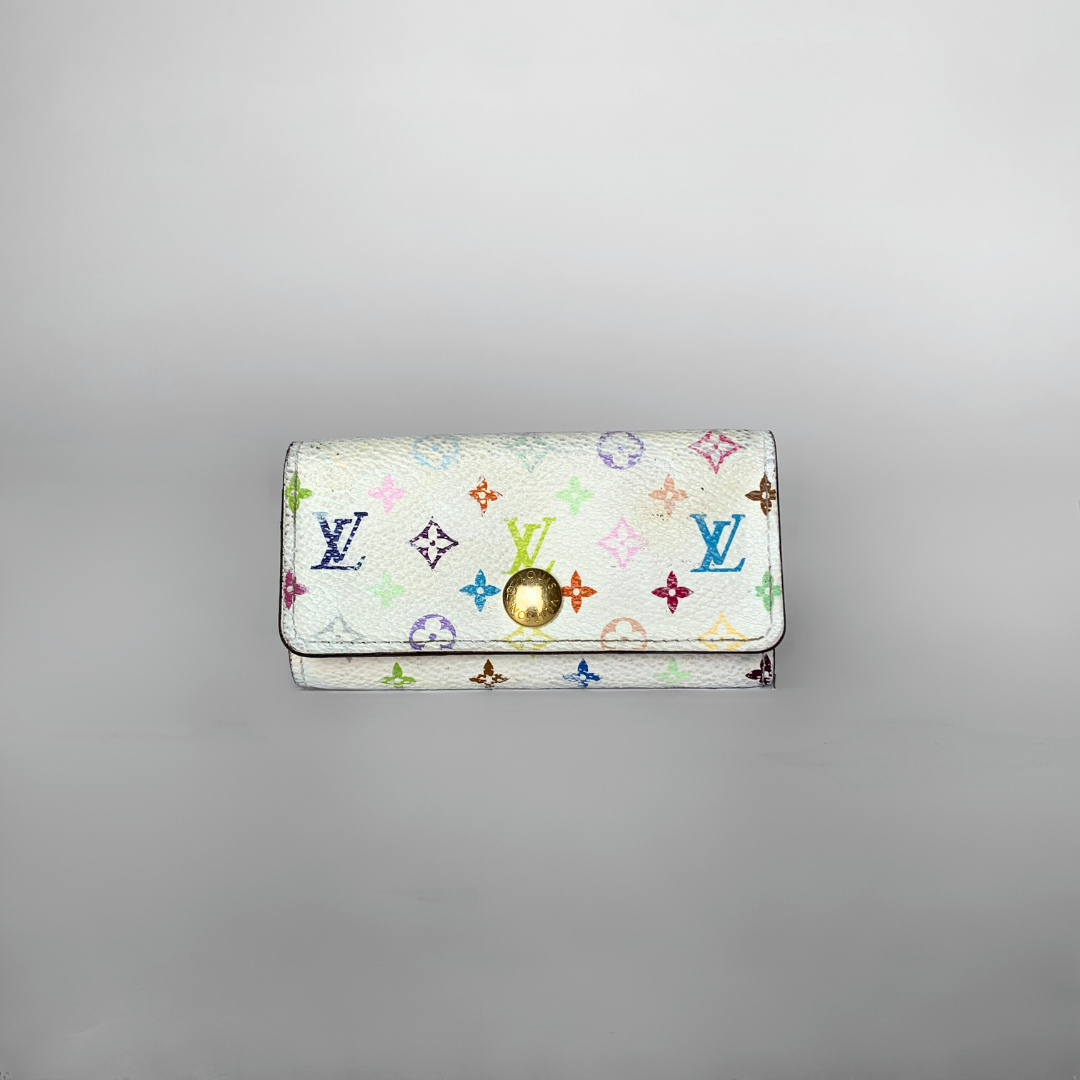 Louis Vuitton Louis Vuitton 4 Keyholder Multicolor Monogram Canvas - Key holders - Etoile Luxury Vintage