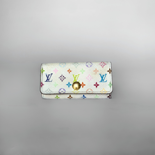 Louis Vuitton Louis Vuitton 4 Key Holder Multicolor Monogram Canvas - Key holders - Etoile Luxury Vintage