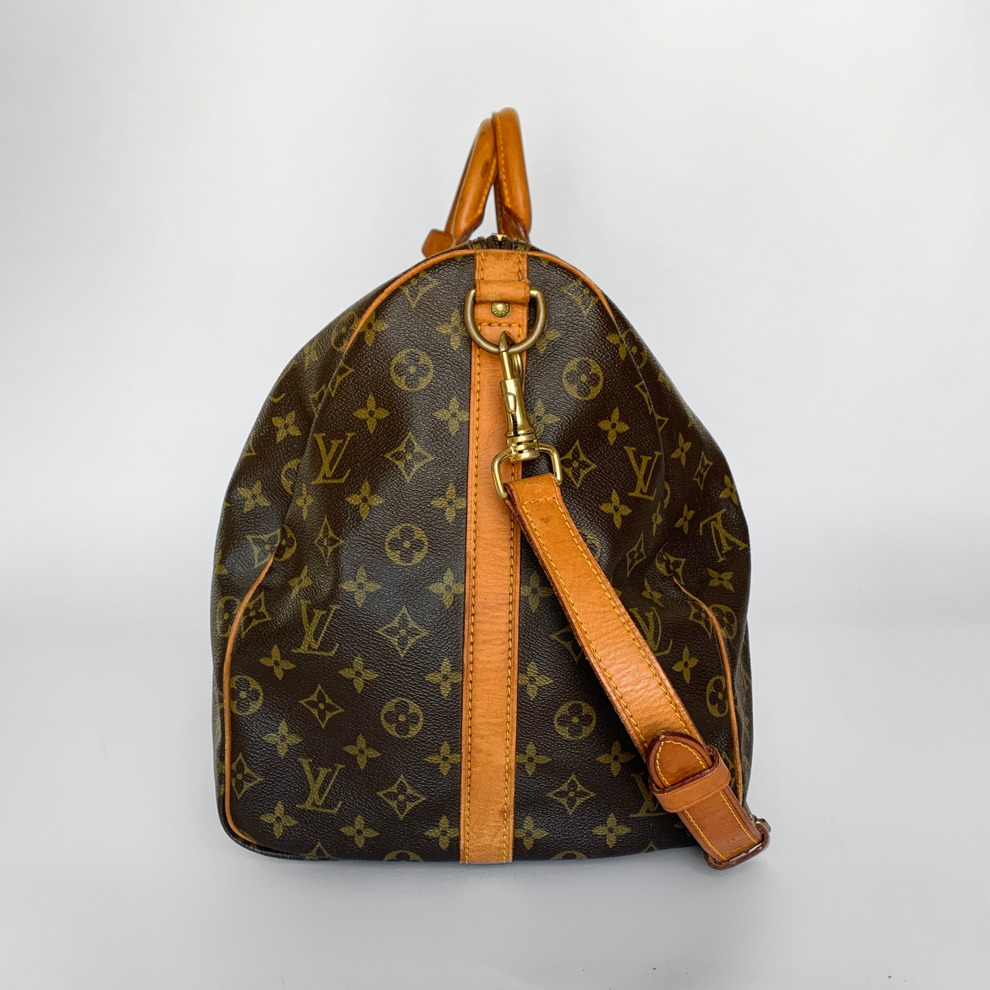 Louis Vuitton Louis Vuitton Keepall 55 Bandouli&egrave;re Monogram Canvas - Handbags - Etoile Luxury Vintage