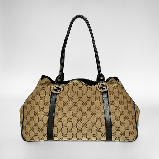 Gucci Gucci Shopper Monogram Canvas - Shoulder bags - Etoile Luxury Vintage