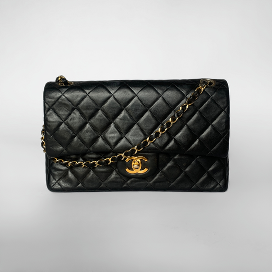 Chanel Chanel Classic Flap Bag Medium Lambskin Leather - Shoulder bag - Etoile Luxury Vintage