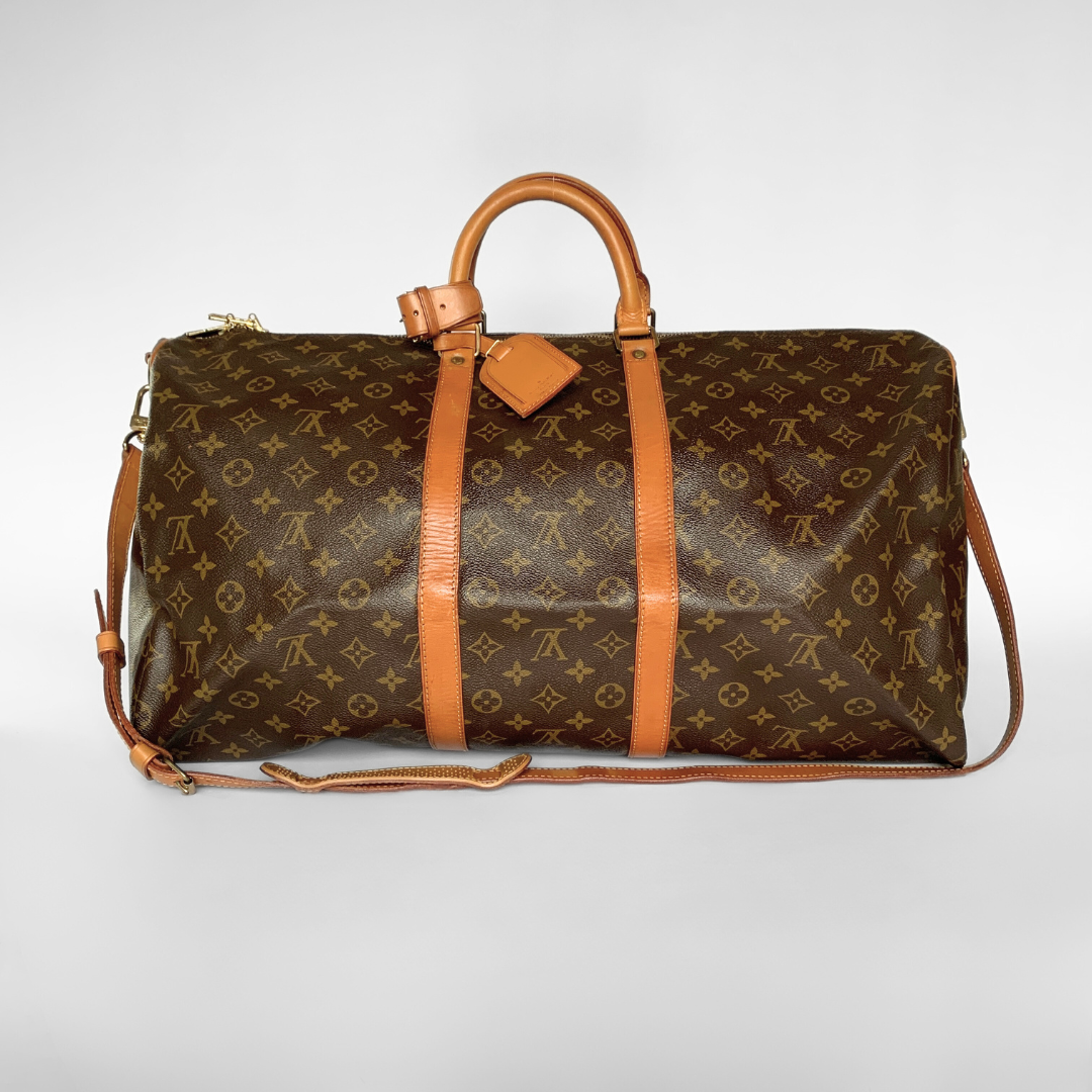 Louis Vuitton Louis Vuitton Keepall 55 Bandouli&egrave;re Canvas - Handbags - Etoile Luxury Vintage