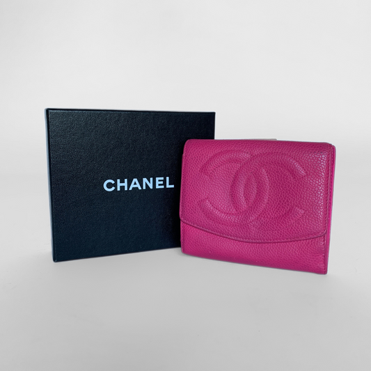 Chanel Chanel CC Wallet Small Caviar Leather - Wallets - Etoile Luxury Vintage