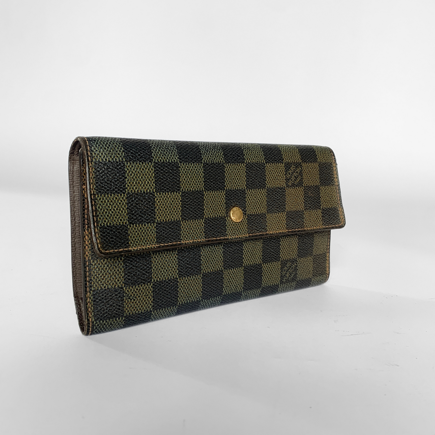 Louis Vuitton Louis Vuitton Wallet Large Damier Ebene Canvas - Wallets - Etoile Luxury Vintage