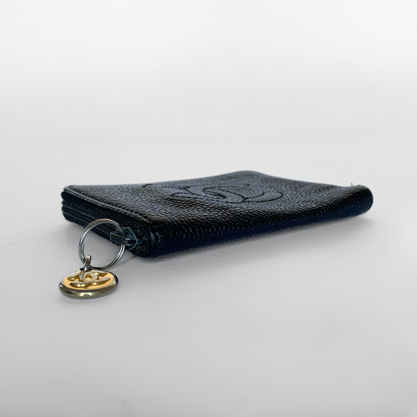 Chanel Chanel CC Key Holder Wallet Caviar Leather - Key holders - Etoile Luxury Vintage