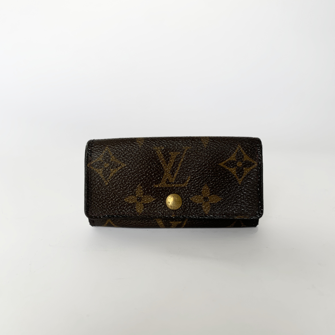 Louis Vuitton Louis Vuitton 4 Keyholder Monogram Canvas - Key holders - Etoile Luxury Vintage