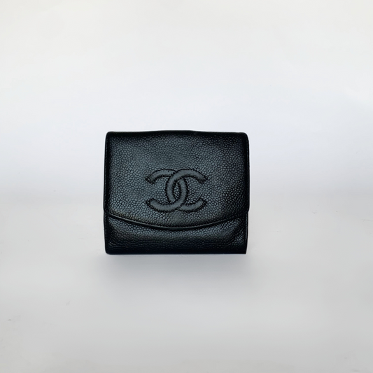 Chanel Chanel Wallet Small Caviar Leather - Wallets - Etoile Luxury Vintage