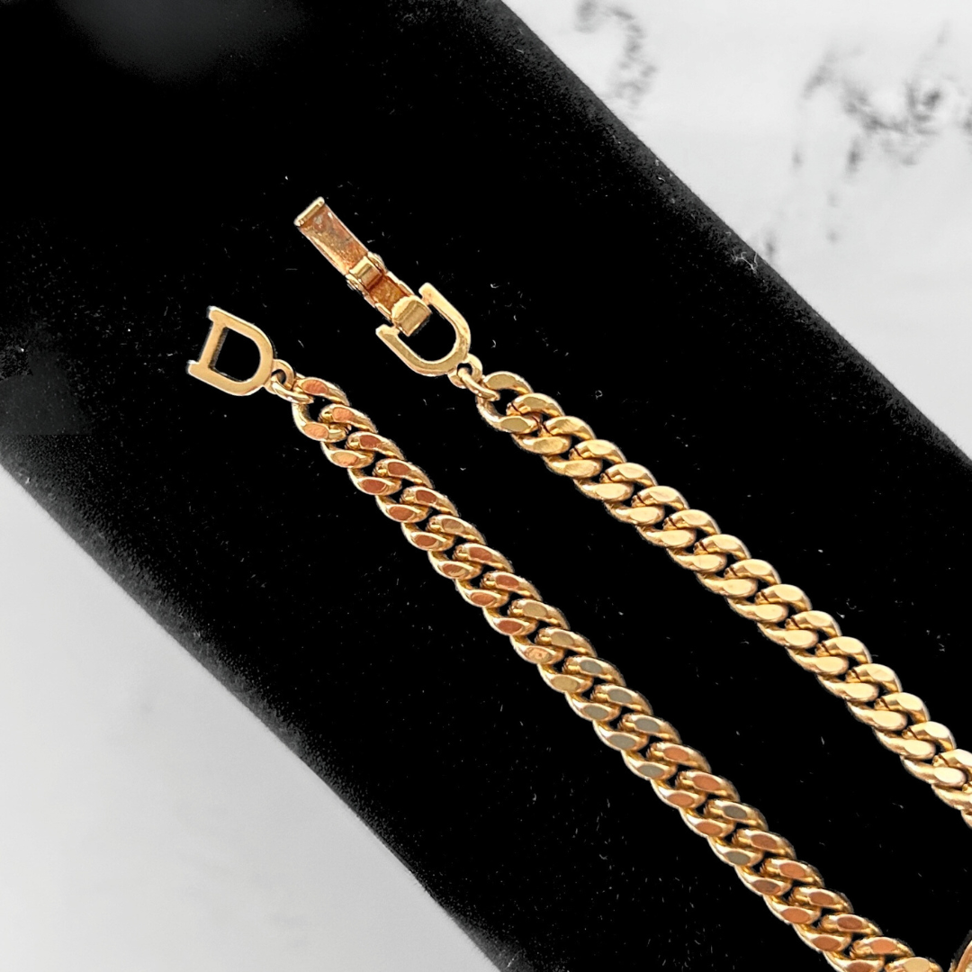 Dior Dior Bracelet Gold Metal - Jewelry - Etoile Luxury Vintage