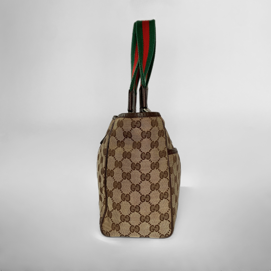 Gucci Supreme Sherry Tote Monogram Canvas