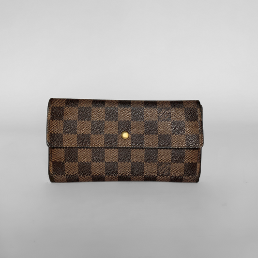 Louis Vuitton Louis Vuitton Wallet International Damier Ebene Canvas - Wallets - Etoile Luxury Vintage