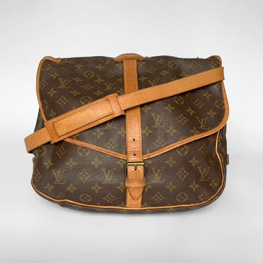 Louis Vuitton Louis Vuitton Saumur 35 Monogram Canvas - Crossbody bags - Etoile Luxury Vintage