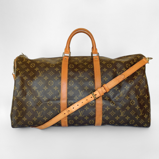 Louis Vuitton Louis Vuitton Keepall 50 Bandouli&egrave;re Monogram Canvas - Handbags - Etoile Luxury Vintage