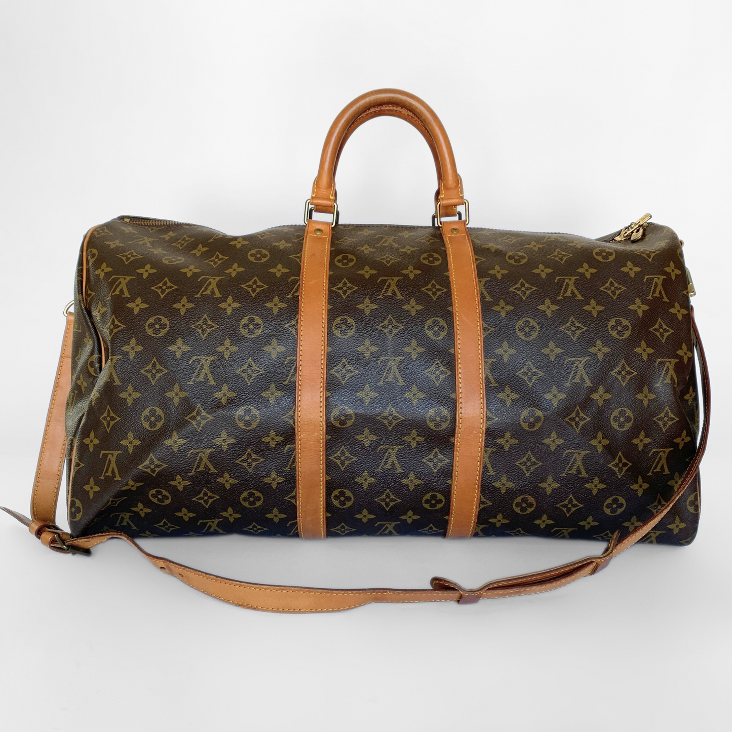 Louis Vuitton Louis Vuitton Keepall 50 Bandouli&egrave;re Monogram Canvas - Handbags - Etoile Luxury Vintage