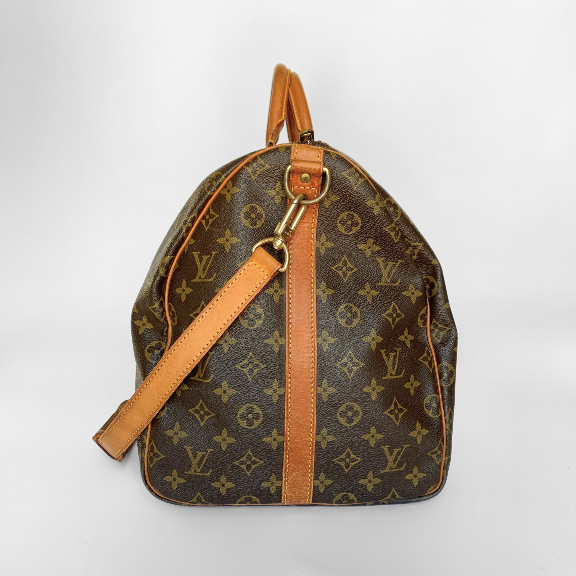 Louis Vuitton Louis Vuitton Keepall 50 Bandouli&egrave;re Monogram Canvas - Handbags - Etoile Luxury Vintage