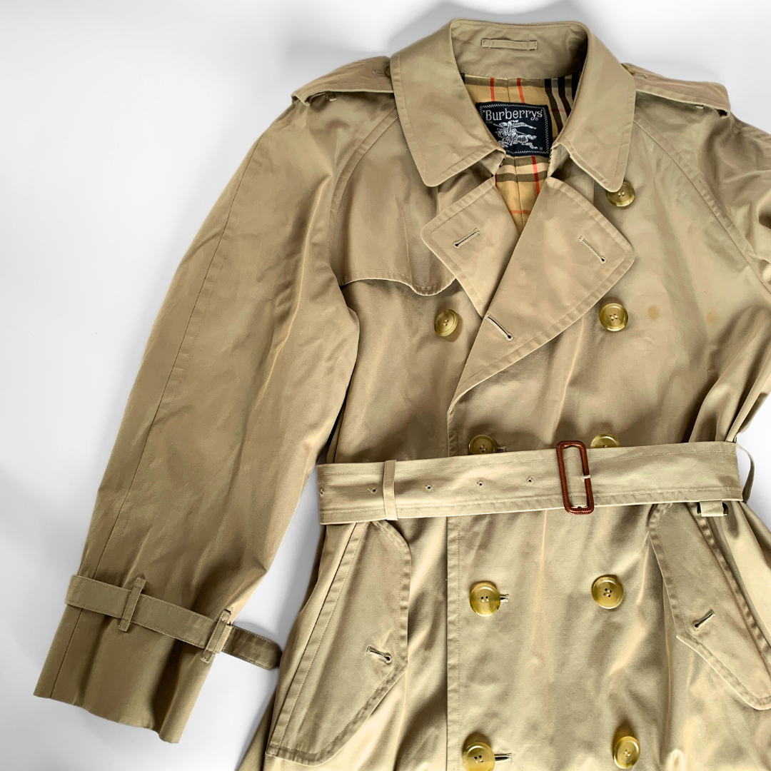 Burberry Burberry Trench Coat Cotton - Clothing - Etoile Luxury Vintage