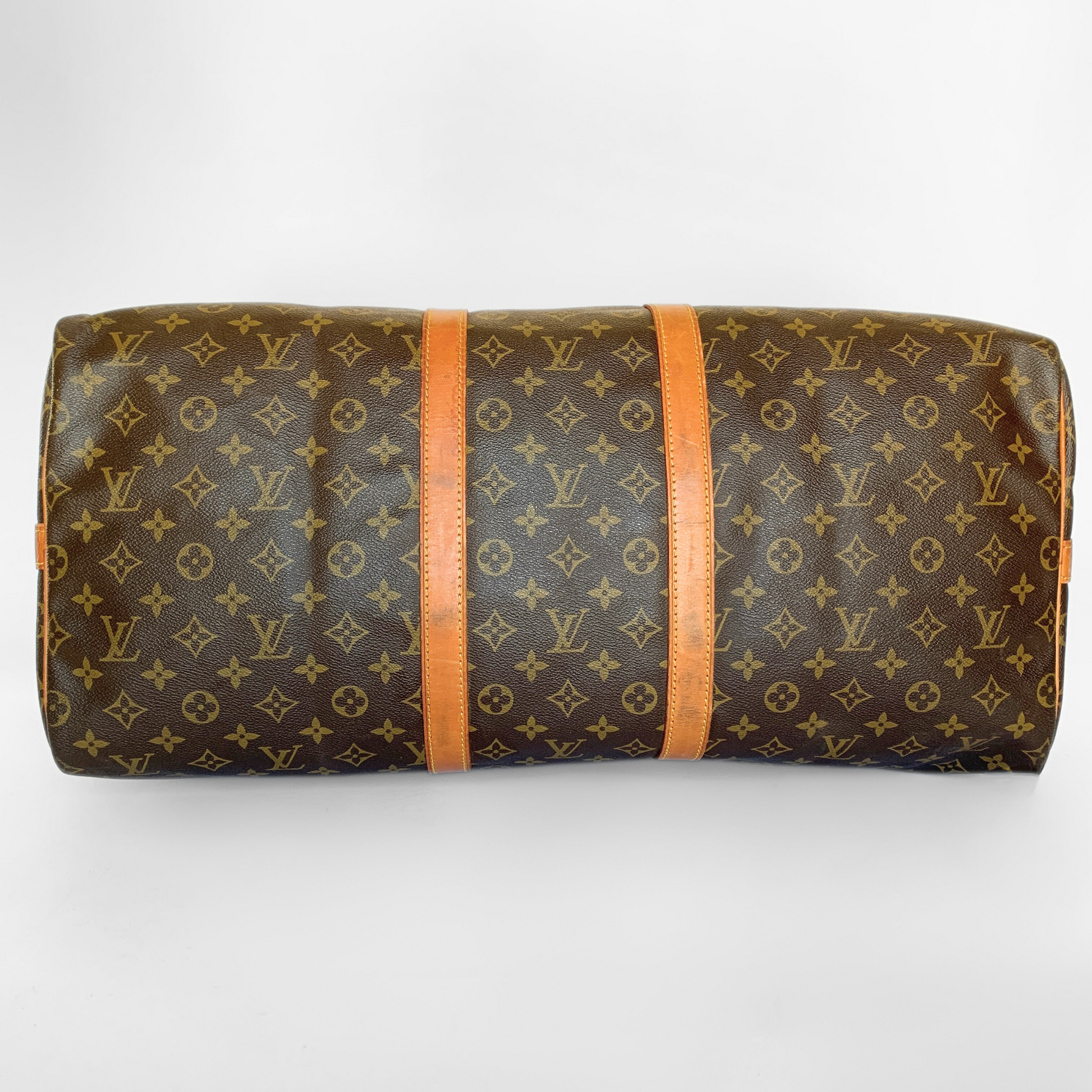 Louis Vuitton Louis Vuitton Keepall 50 Bandouli&egrave;re Monogram Canvas - Handbags - Etoile Luxury Vintage