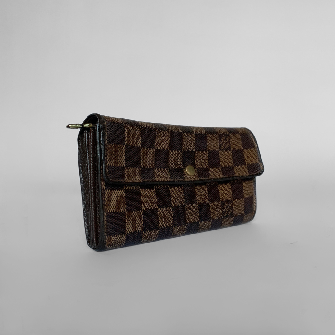 Louis Vuitton Louis Vuitton Wallet Large Damier Ebene - Wallets - Etoile Luxury Vintage