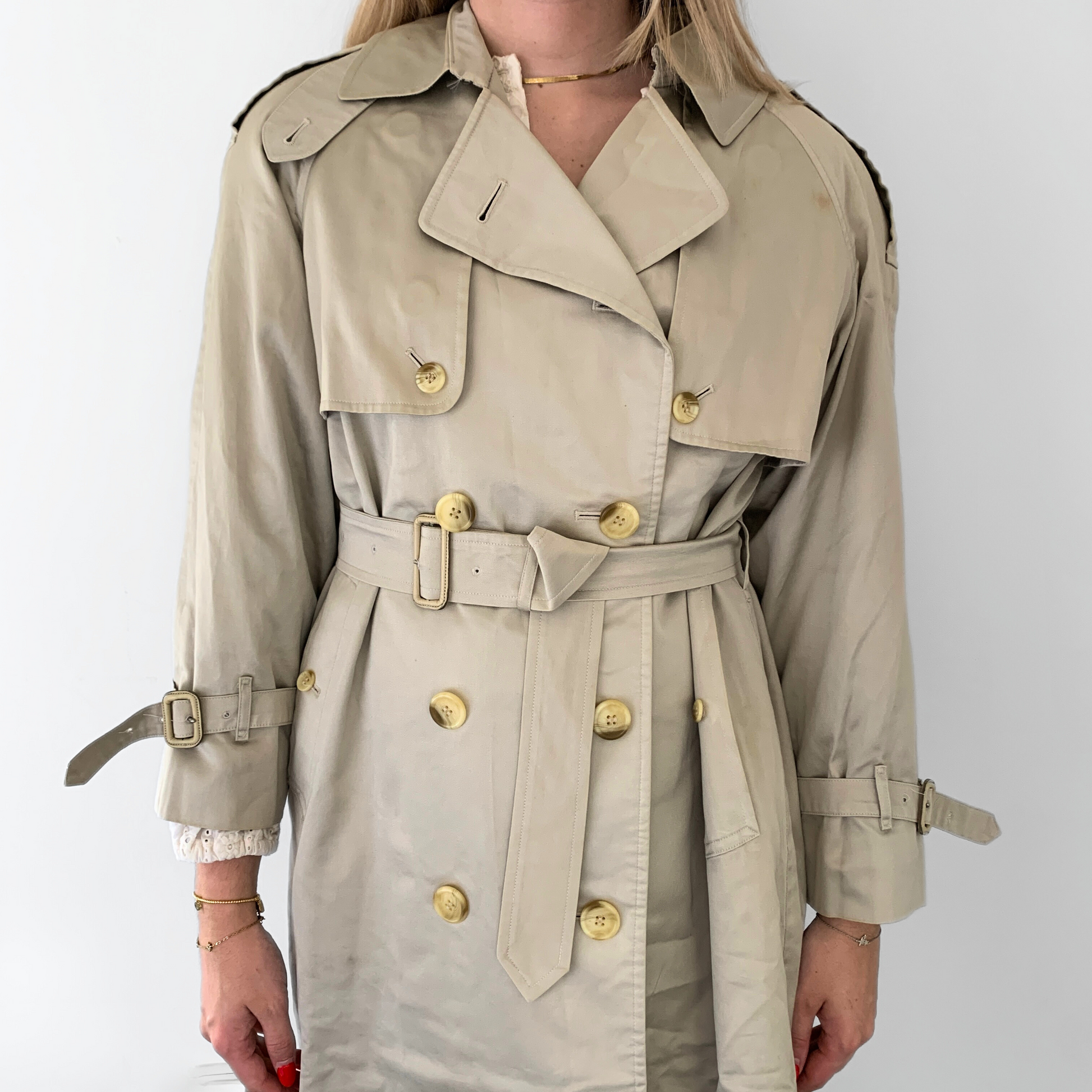 Burberry Burberry Trench Coat Cotton - Clothing - Etoile Luxury Vintage