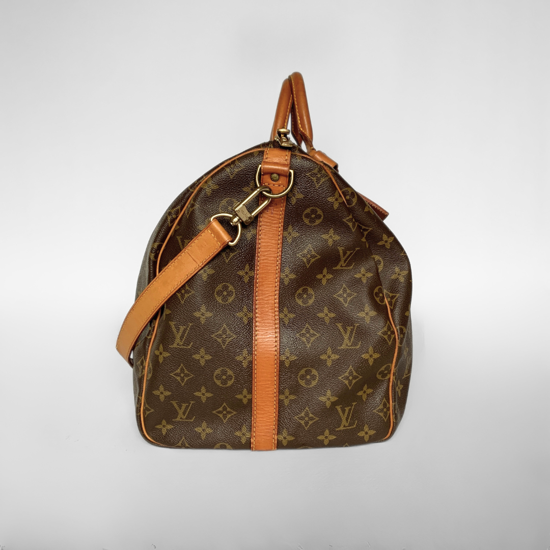 Louis Vuitton Louis Vuitton Keepall 55 Bandouli&egrave;re Monogram Canvas - Handbags - Etoile Luxury Vintage