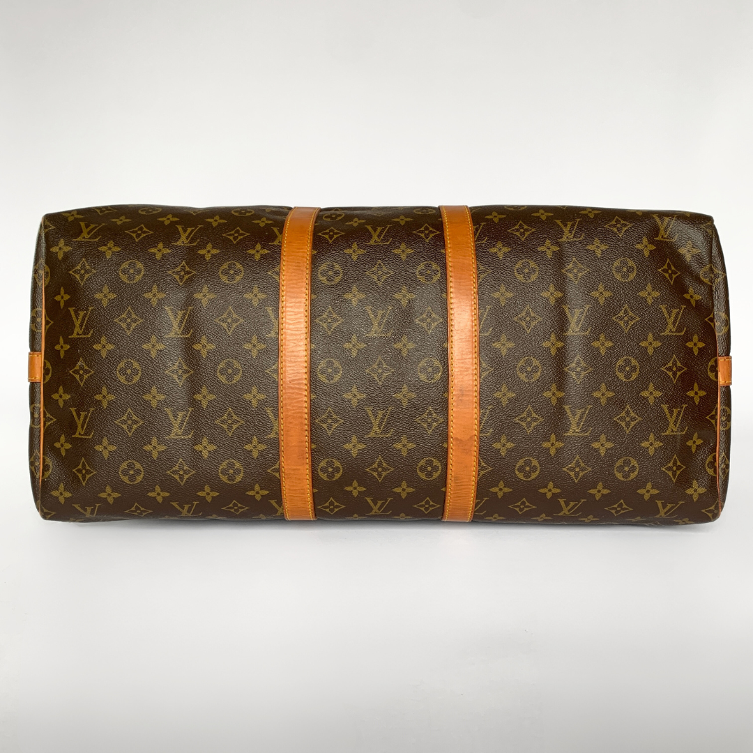 Louis Vuitton Louis Vuitton Keepall 55 Bandouli&egrave;re Monogram Canvas - Handbags - Etoile Luxury Vintage