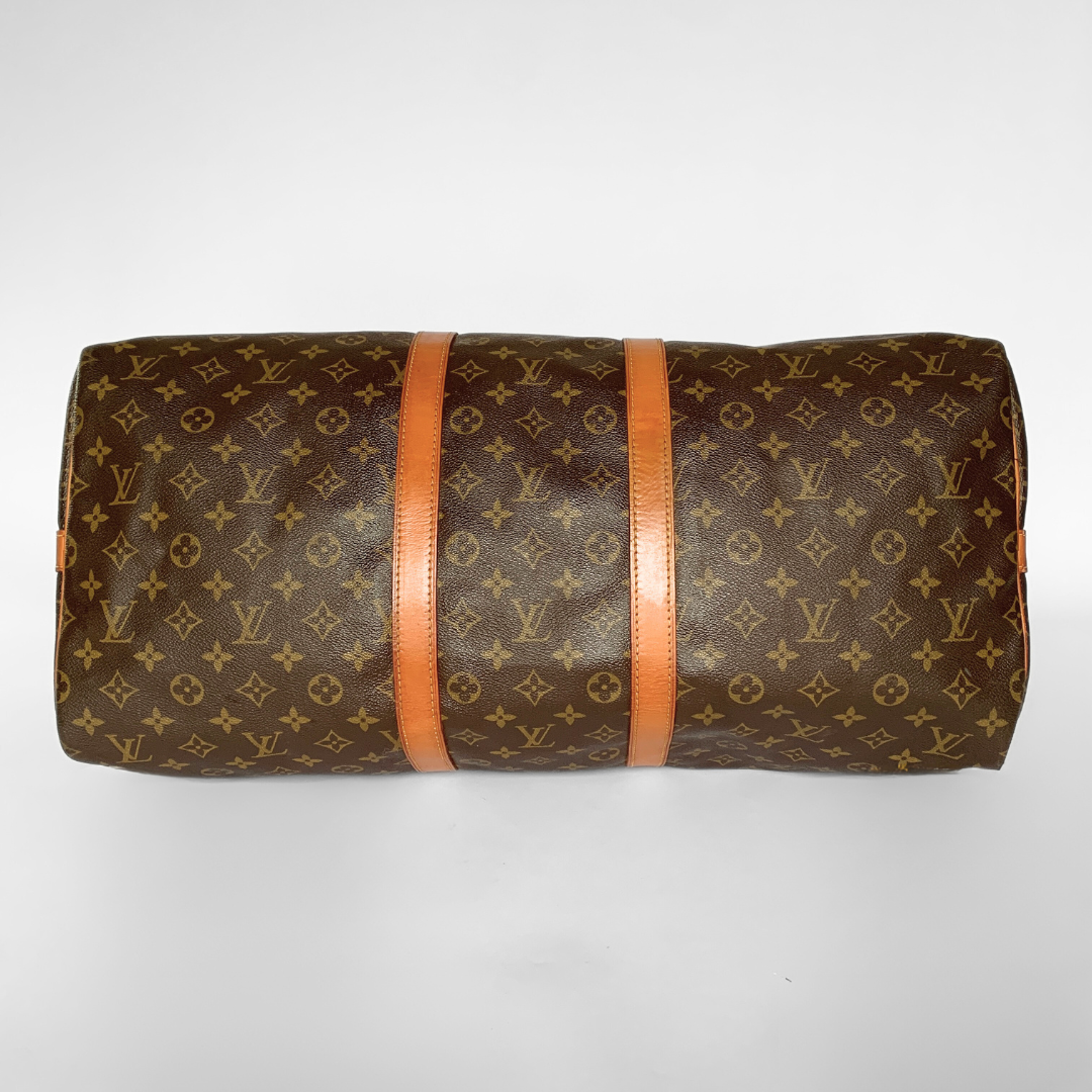 Louis Vuitton Louis Vuitton Keepall 55 Bandouli&egrave;re Monogram Canvas - Handbags - Etoile Luxury Vintage