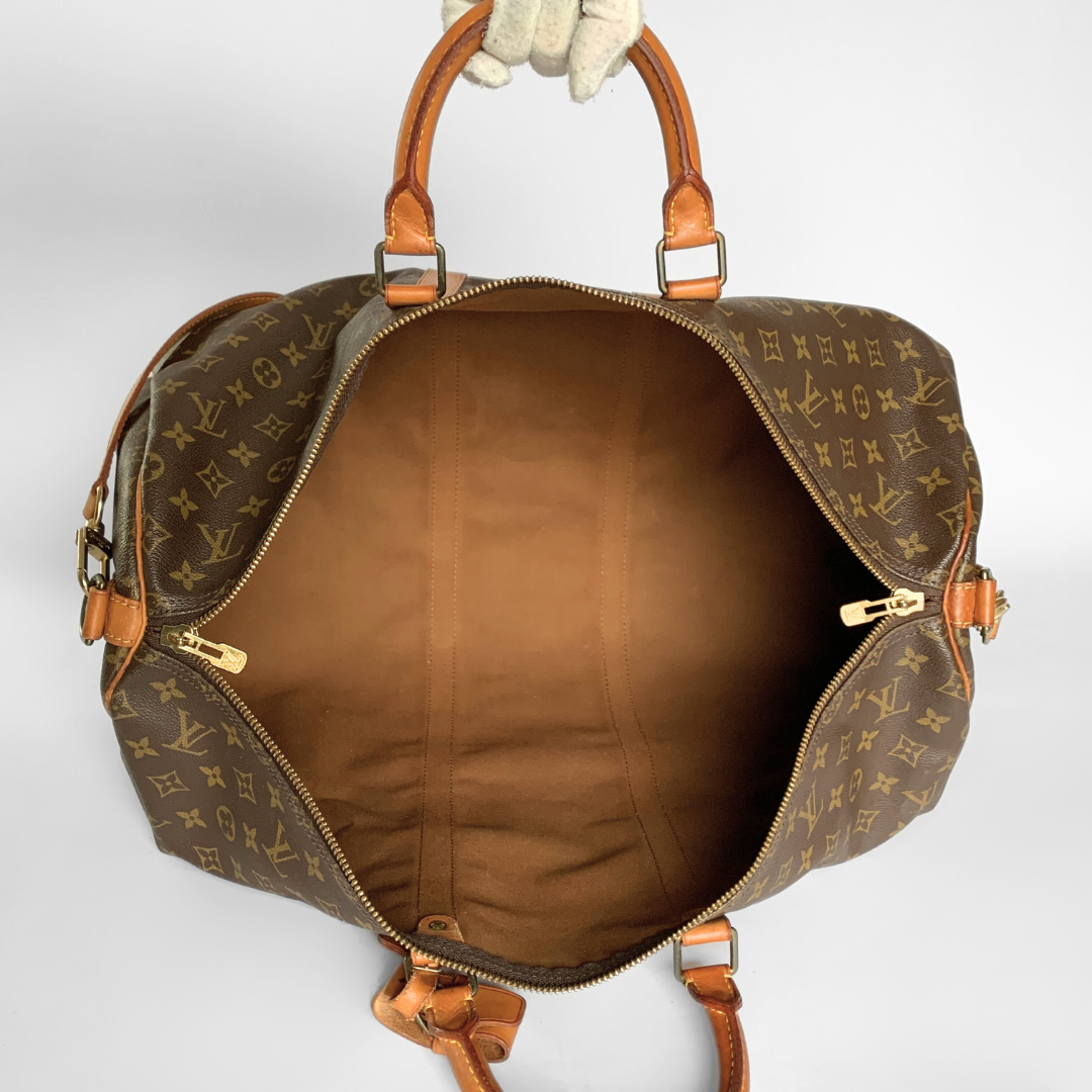 Louis Vuitton Louis Vuitton Keepall 55 Bandouli&egrave;re Monogram Canvas - Handbags - Etoile Luxury Vintage