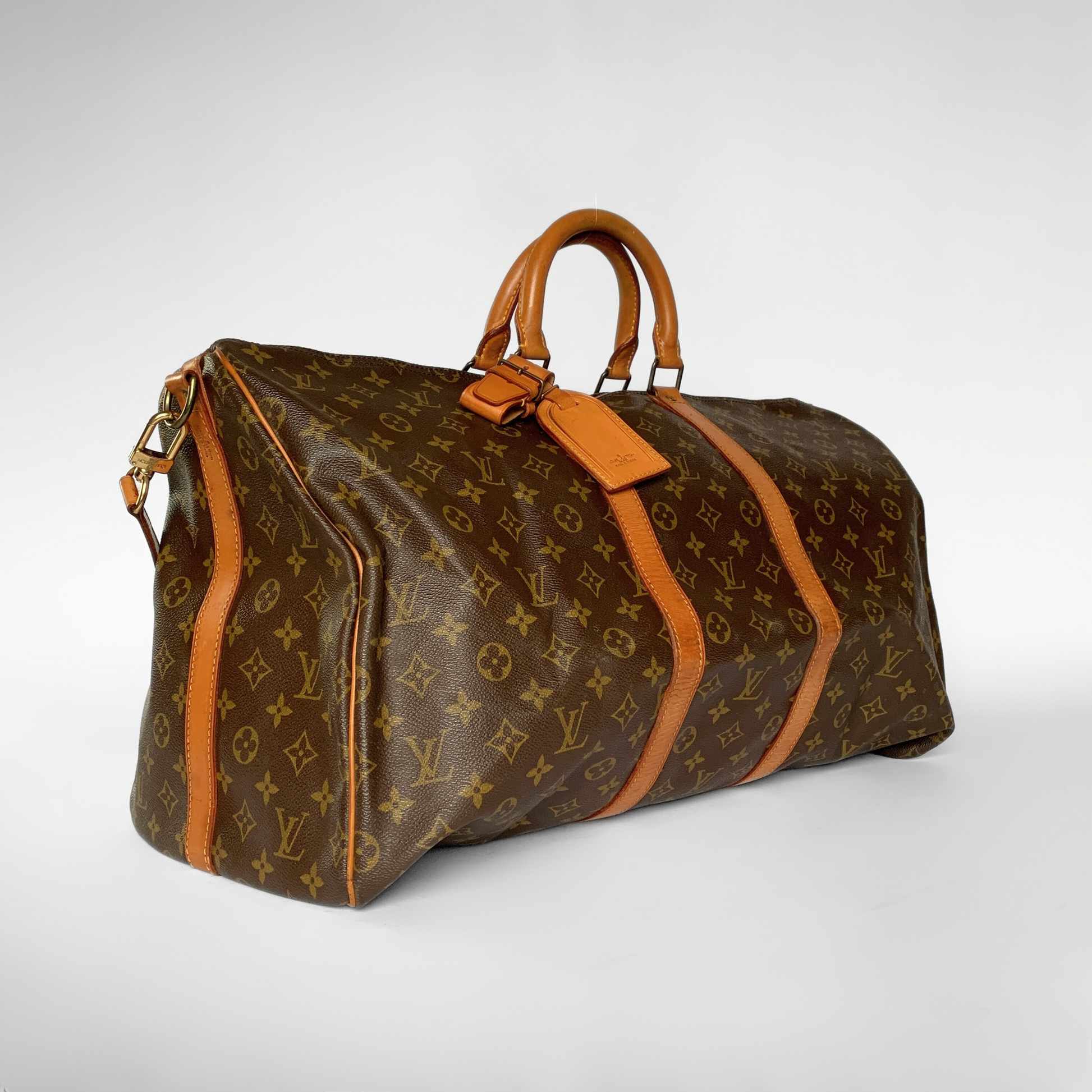 Louis Vuitton Louis Vuitton keepall 55 Bandouli&egrave;re Monogram Canvas - Handbags - Etoile Luxury Vintage